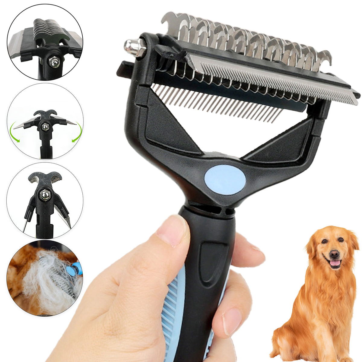 3-in-1 Fur Control™ Deshedding Brush
